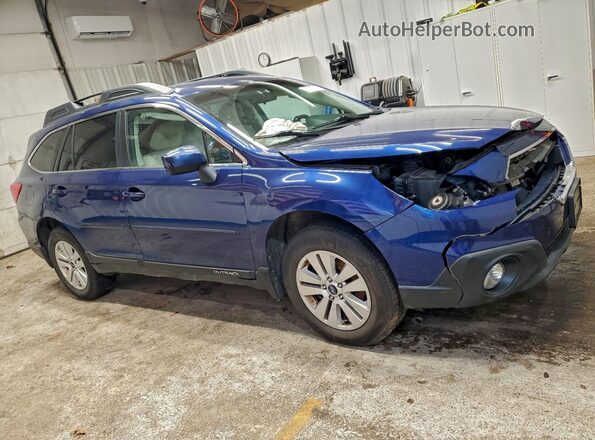 4S4BSACC8G3358191 2016 SUBARU OUTBACK Синий Передняя правая четверть