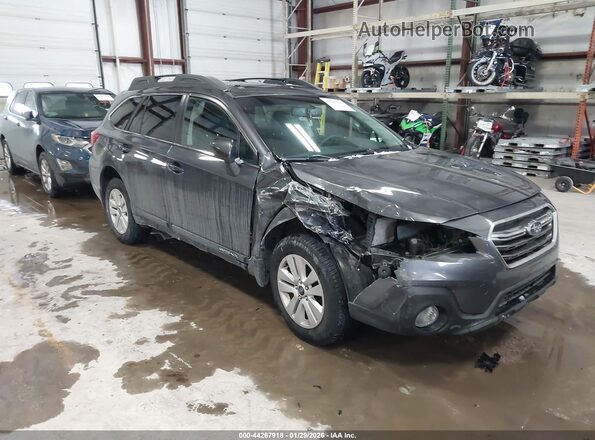 4S4BSADC4J3264797 2018 SUBARU OUTBACK Серый Передняя правая четверть