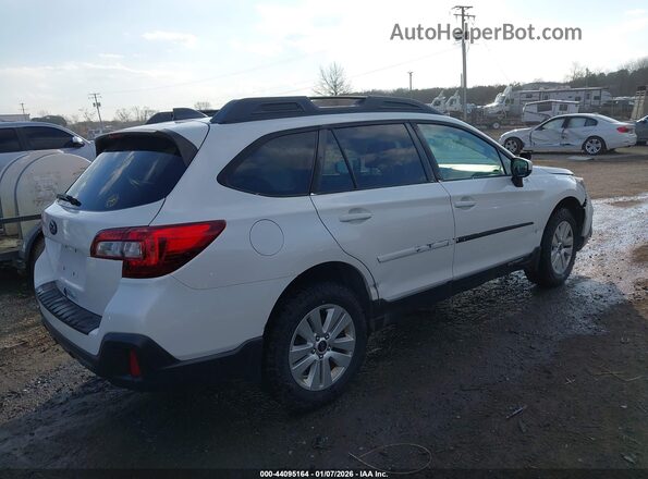 4S4BSAFC0K3363809 2019 SUBARU OUTBACK White Trasero derecho