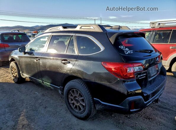 4S4BSAFC1J3249994 2018 SUBARU OUTBACK Черный Задняя левая четверть