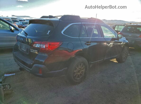 4S4BSAFC1J3249994 2018 SUBARU OUTBACK Черный Задняя правая четверть