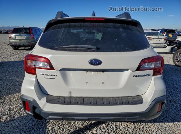 4S4BSAFC6J3260988 2018 SUBARU OUTBACK Белый Вид сзади