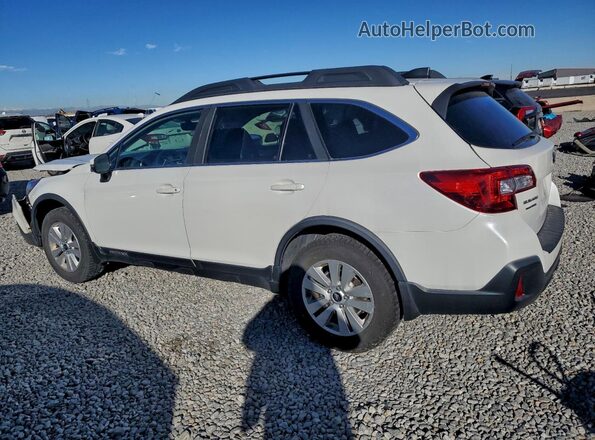 4S4BSAFC6J3260988 2018 SUBARU OUTBACK Белый Задняя левая четверть