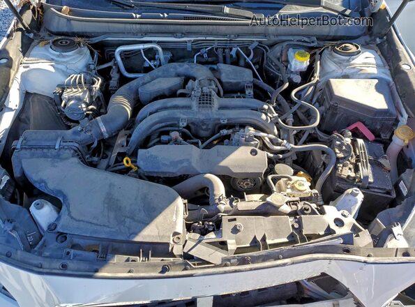 4S4BSAFC6J3260988 2018 SUBARU OUTBACK Белый Вид подкапотного пространства