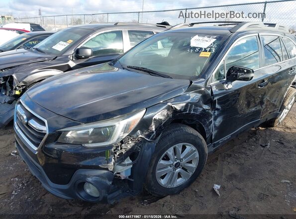 4S4BSAFC6K3388293 2019 SUBARU OUTBACK Черный Вид спереди