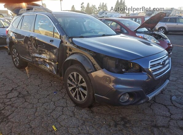 4S4BSAKC5H3264157 2017 SUBARU OUTBACK Угольный Передняя правая четверть