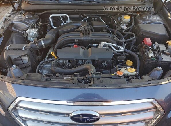 4S4BSAKC5H3264157 2017 SUBARU OUTBACK Угольный Вид задней части салона