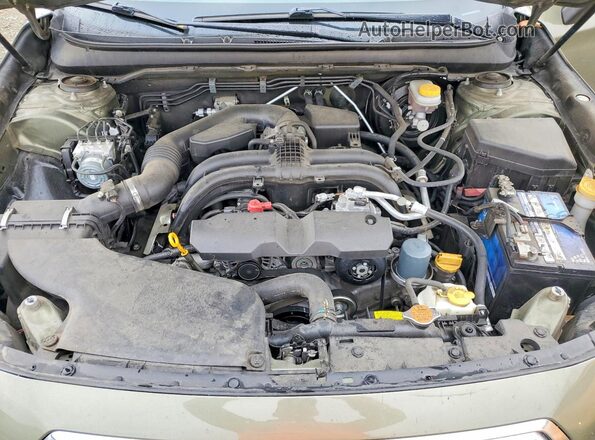 4S4BSANC2G3336104 2016 SUBARU OUTBACK Зеленый Вид задней части салона