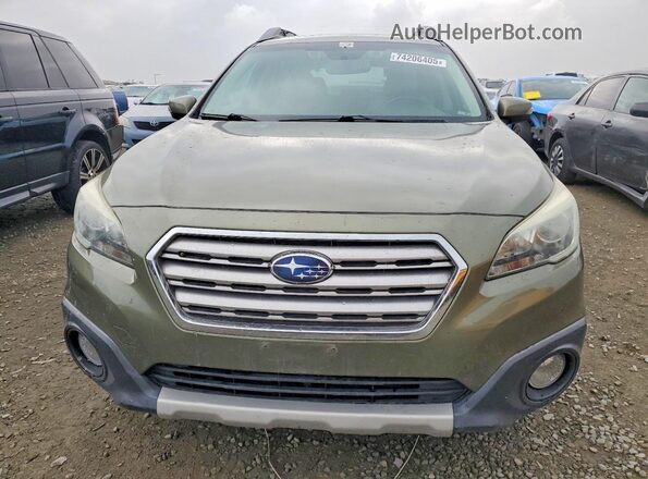 4S4BSANC2G3336104 2016 SUBARU OUTBACK Зеленый Вид спереди