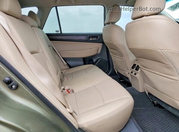 4S4BSANC2G3336104 2016 SUBARU OUTBACK Зеленый Вид задних сидений