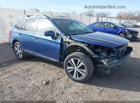 4S4BSANC5K3379568 2019 SUBARU OUTBACK Dark Blue Przód prawy