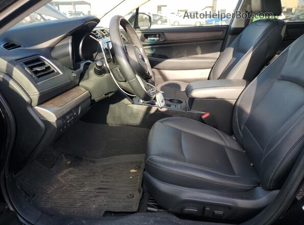 4S4BSANC7K3285255 2019 SUBARU OUTBACK Черный Вид салона спереди