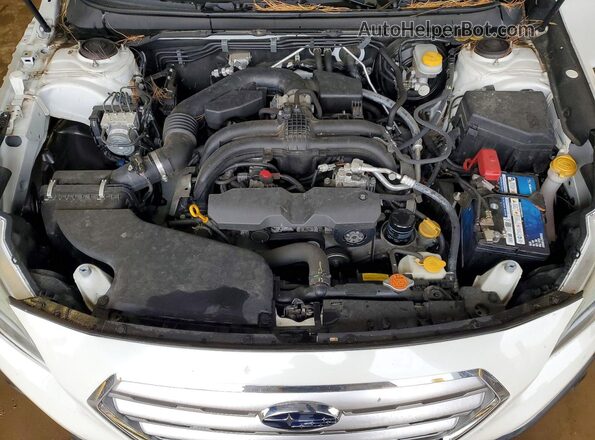 4S4BSANC8G3283103 2016 SUBARU OUTBACK White Widok komory silnika