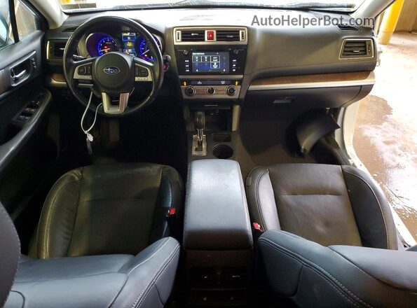 4S4BSANC8G3283103 2016 SUBARU OUTBACK White Widok deski rozdzielczej