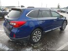 2017 Subaru Outback 2.5i Touring Синий vin: 4S4BSATC5H3296802