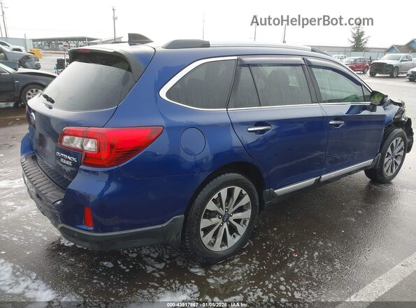 4S4BSATC5H3296802 2017 SUBARU OUTBACK Синий Задняя правая четверть