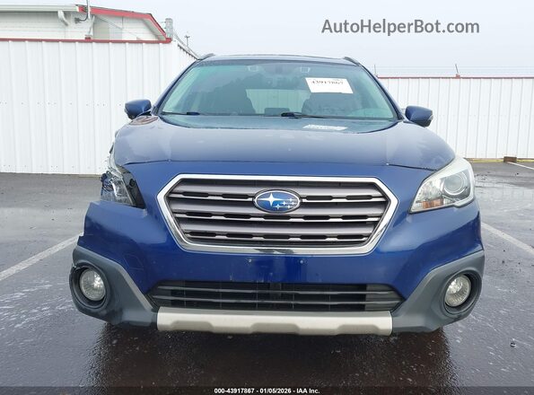 4S4BSATC5H3296802 2017 SUBARU OUTBACK Синий Вид щитка приборов