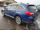 2017 Subaru Outback 2.5i Touring Синий vin: 4S4BSATC5H3296802