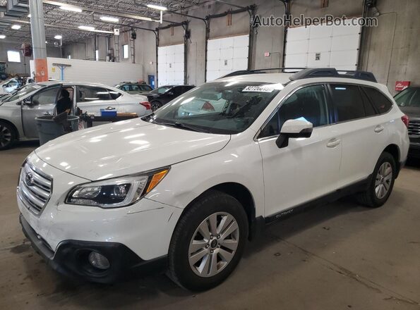 4S4BSBFC1G3230778 2016 SUBARU OUTBACK Белый Передняя левая четверть