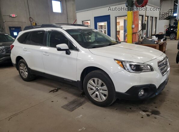 4S4BSBFC1G3230778 2016 SUBARU OUTBACK Белый Передняя правая четверть