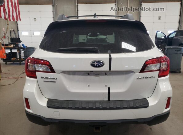 4S4BSBFC1G3230778 2016 SUBARU OUTBACK Белый Вид сзади