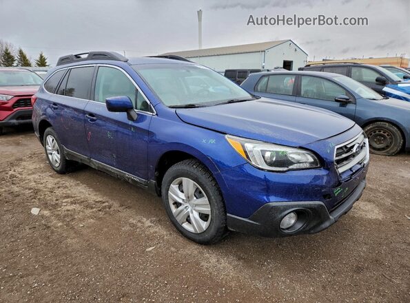 4S4BSCAC9G3228869 2016 SUBARU OUTBACK Синий Передняя правая четверть