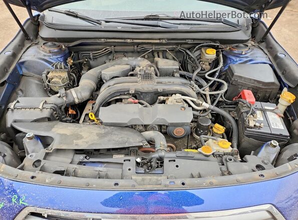 4S4BSCAC9G3228869 2016 SUBARU OUTBACK Синий Вид подкапотного пространства