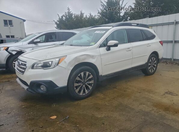 4S4BSENC0G3340577 2016 SUBARU OUTBACK Белый Передняя левая четверть