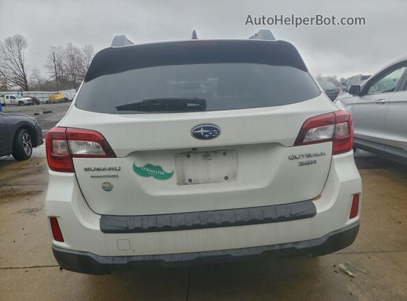 4S4BSENC0G3340577 2016 SUBARU OUTBACK Белый Вид сзади