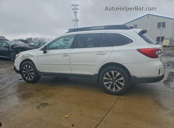 4S4BSENC0G3340577 2016 SUBARU OUTBACK Белый Задняя левая четверть