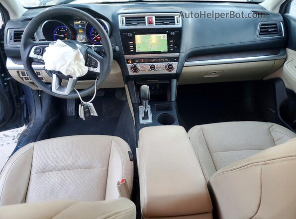 4S4BSENC2H3358807 2017 SUBARU OUTBACK Blue Вид панелі приладів