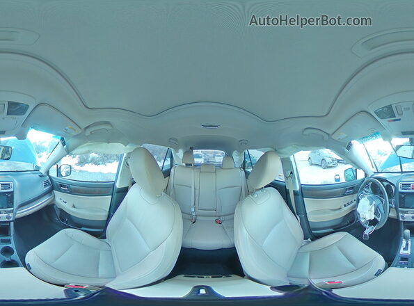 4S4BSENC2H3358807 2017 SUBARU OUTBACK Blue Панорамний вид салону 360°