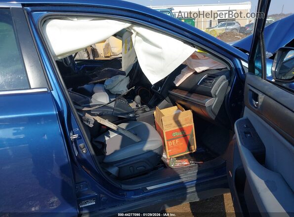 4S4BSENC7K3275106 2019 SUBARU OUTBACK Синий Вид салона спереди