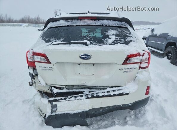 4S4BSENC8G3215746 2016 SUBARU OUTBACK Белый Вид сзади