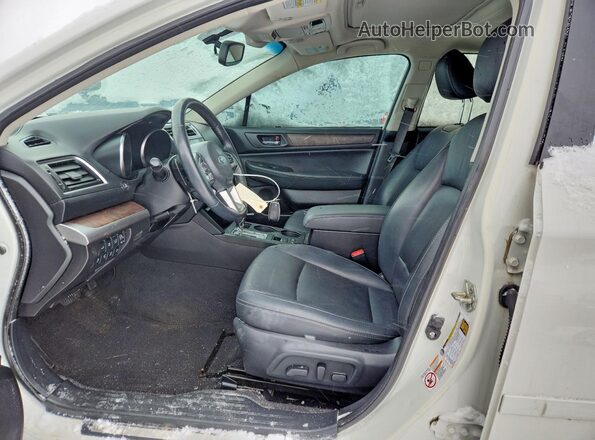 4S4BSENC8G3215746 2016 SUBARU OUTBACK Белый Вид салона спереди