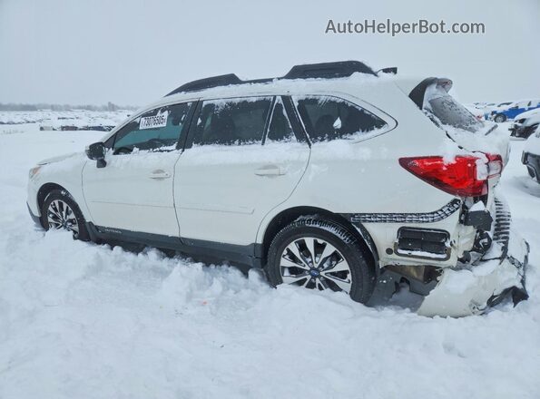 4S4BSENC8G3215746 2016 SUBARU OUTBACK Белый Задняя левая четверть