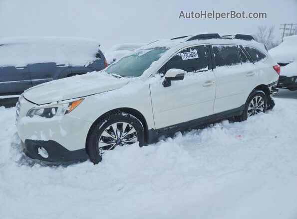 4S4BSENC8G3215746 2016 SUBARU OUTBACK Белый Передняя левая четверть