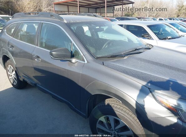 4S4BTAAC1P3137029 2023 SUBARU OUTBACK Серый Вид задней части салона