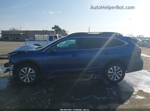 4S4BTACC6L3243418 2020 SUBARU OUTBACK Синий 