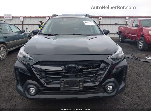 4S4BTADC3P3166544 2023 SUBARU OUTBACK Черный Вид задней части салона