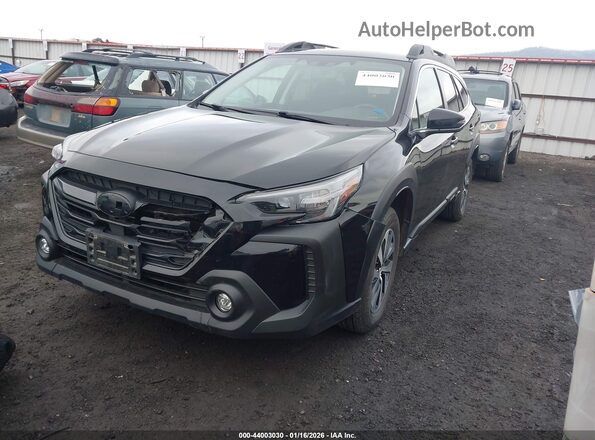 4S4BTADC3P3166544 2023 SUBARU OUTBACK Черный Передняя левая четверть