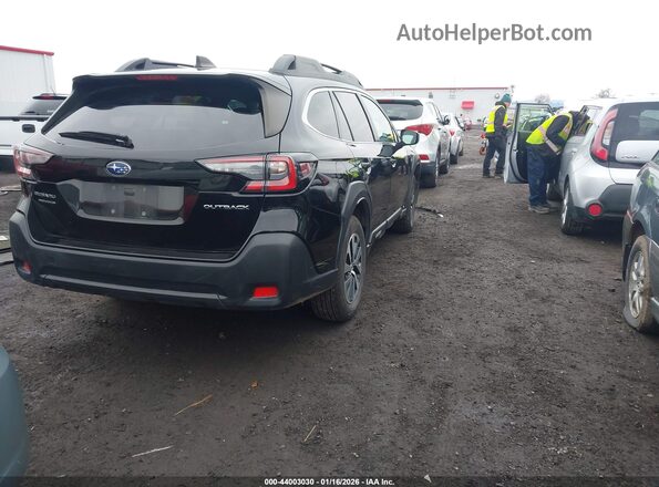 4S4BTADC3P3166544 2023 SUBARU OUTBACK Черный Задняя правая четверть