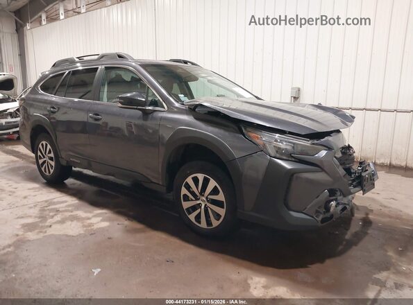 4S4BTADC4S3178436 2025 SUBARU OUTBACK Серый Передняя правая четверть