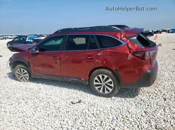 4S4BTADC7R3263832 2024 SUBARU OUTBACK Красный Задняя левая четверть