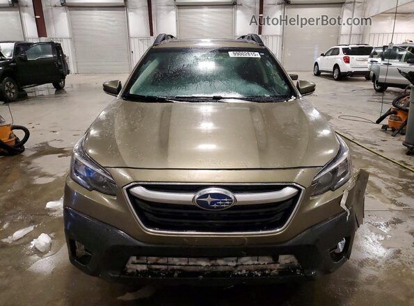 4S4BTAFC0N3265302 2022 SUBARU OUTBACK Green წინა ხედი