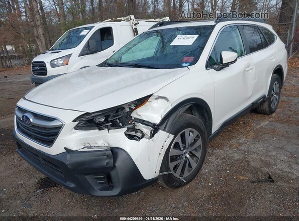 4S4BTAFC2N3248629 2022 SUBARU OUTBACK White Przód lewy