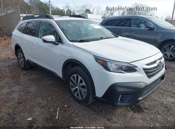 4S4BTAFC2N3248629 2022 SUBARU OUTBACK White Przód prawy