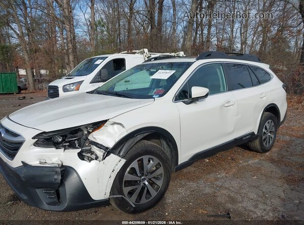 4S4BTAFC2N3248629 2022 SUBARU OUTBACK White Widok z przodu
