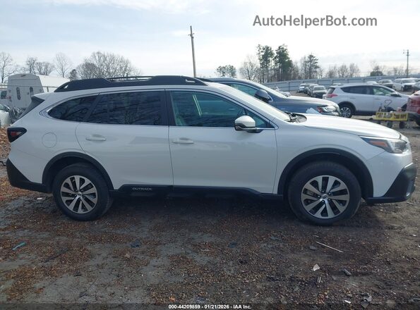 4S4BTAFC2N3248629 2022 SUBARU OUTBACK White Widok wnętrza z tyłu