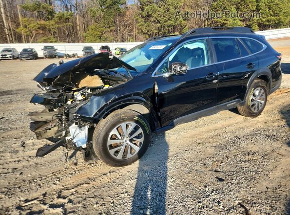 4S4BTAFC2P3140630 2023 SUBARU OUTBACK Черный Передняя левая четверть